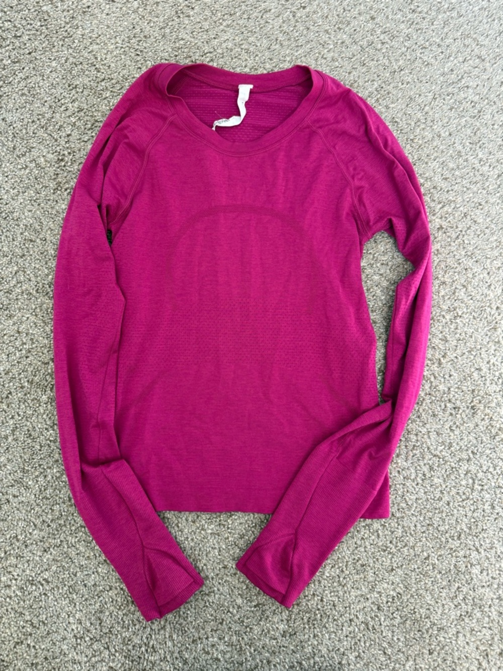 lululemon athletica Women's Long Sleeve Crew - Fuchsia